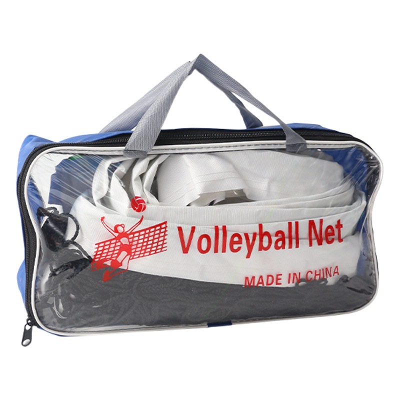 Standard volleyball net for training competition Fast folding volleyball net portable volleyball net 1 m x9.5 M suit