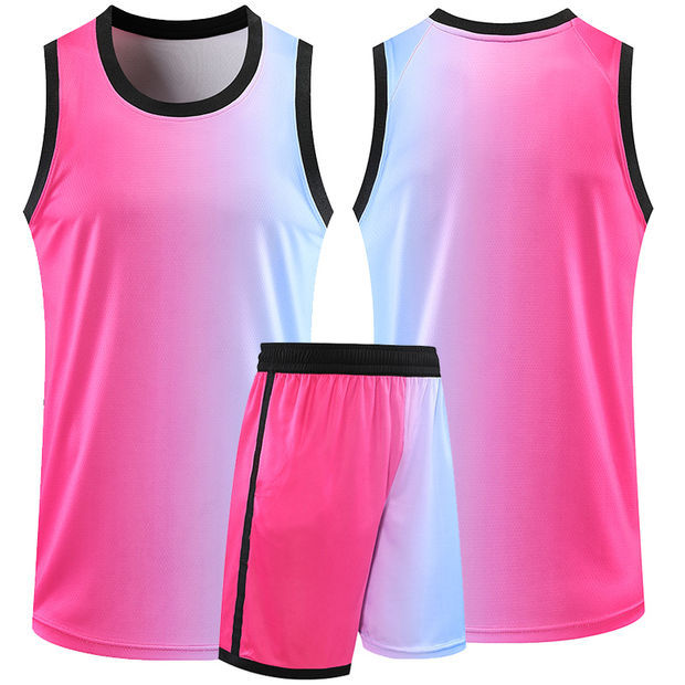 Picture of Heat Wade No.3 Jersey New Season Basketball Uniform Competition Training Team Uniform Set Printing Number