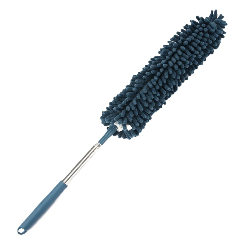 Cross-border temu2.5 m chenille ultra-long retractable curved ceiling ceiling ceiling fan dust removal feather duster