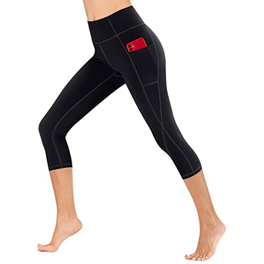 Picture of Cross-Border New Three-Quarter Pants, Multi-Color Sexy Yoga Wear Leggings, Fitness Pants, Slim Fit, Hip-Lifting, High-Waisted, Cross-Border Hot Sale