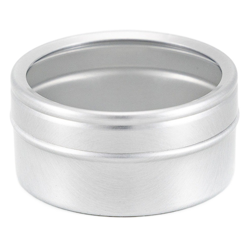 40ml straight buckle small aluminum box nail box aluminum can round cream gift jewelry tea powder medicine candy