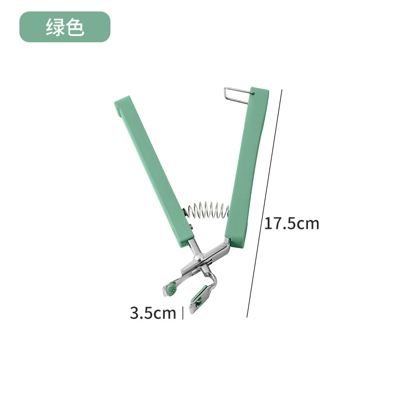 Picture of Small Wholesale Stainless Steel Household Anti-Scalding Three-Piece Set Steamer Plate Clamp Anti-Slip Plate Lifter Basin Clamp Artifact Dishes