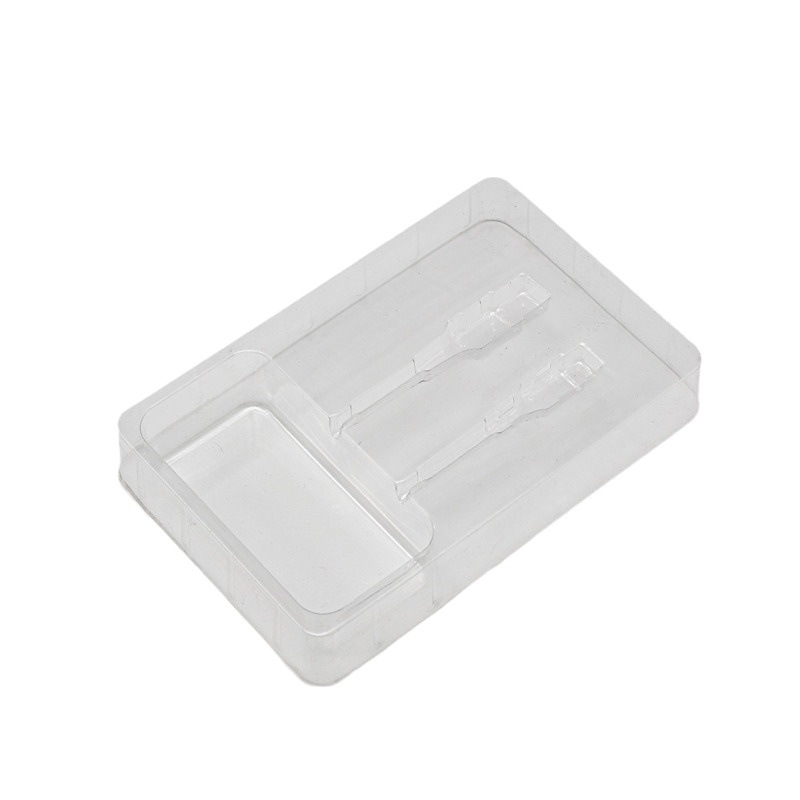 Blister packaging disposable transparent plastic bowl lid blister inner holder environmental protection round bowl lid blister box wholesale