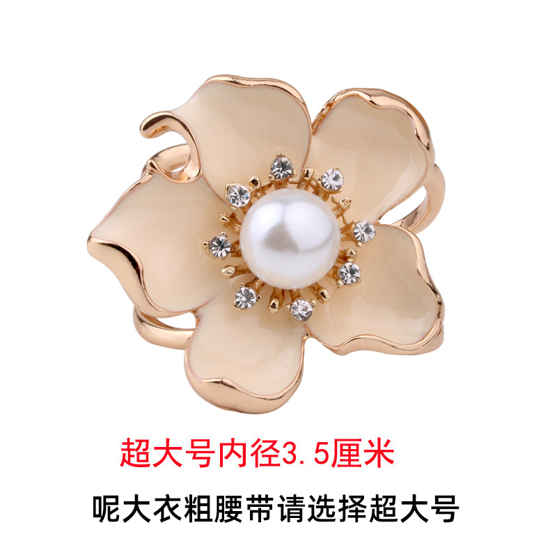 Picture of Woolen coat belt buckle buckle silk scarf buckle new scarf buckle waist buckle large windbreaker belt buckle for women