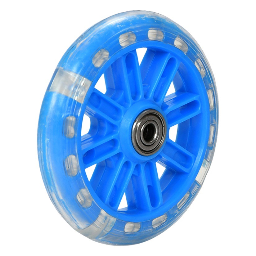 Bicycle flash auxiliary wheel universal 12/14/16/18/20 inch children's bicycle small wheel stroller auxiliary wheel accessories