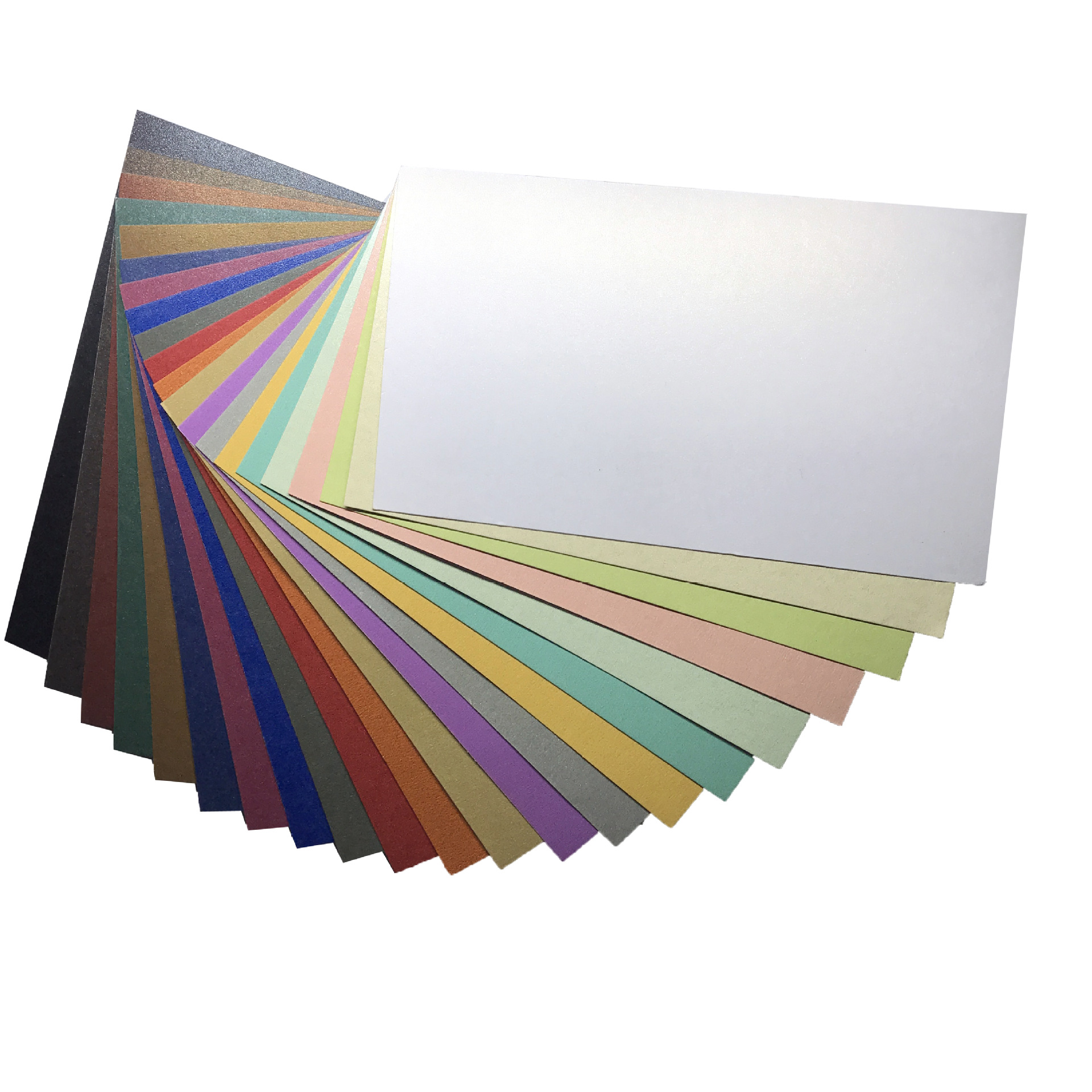 Picture of 250g Pearlescent Double-sided Cardboard Picture Book Tender Cover Promotes DIY Color Card Stamp Background 3D Paper Carving Model