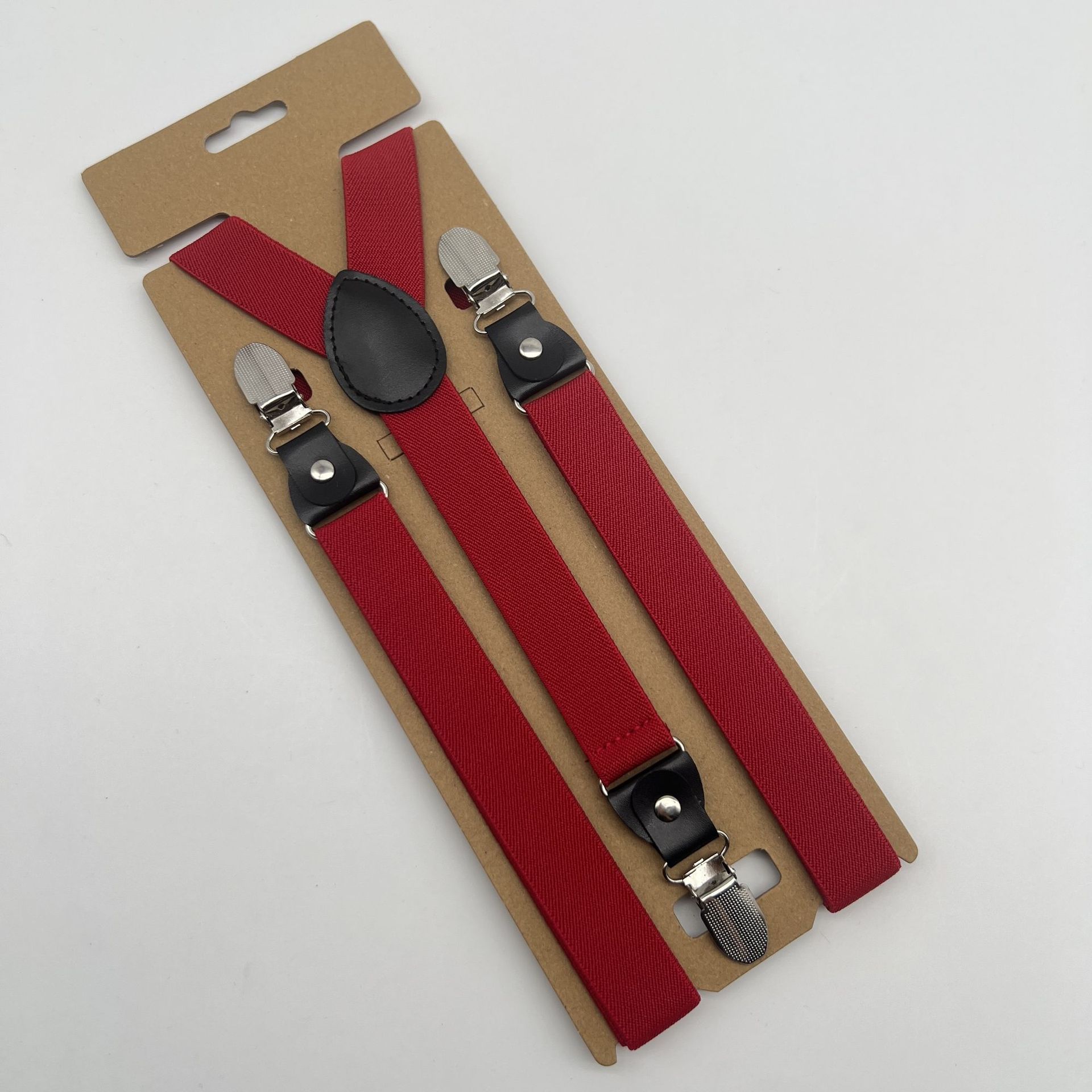Picture of Cross-Border Supply 2.5cm Adult 3-Clip Elastic Suspenders Unisex Strap Clip-On Style Shoulder Strap