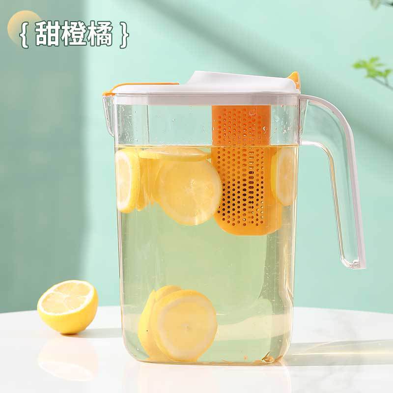 Picture of Summer Household Cold Water Kettle Refrigerator Cold Water Kettle Large Capacity High Temperature Resistant Japanese Style Cold Water Bucket with Lid Manufacturer Wholesale