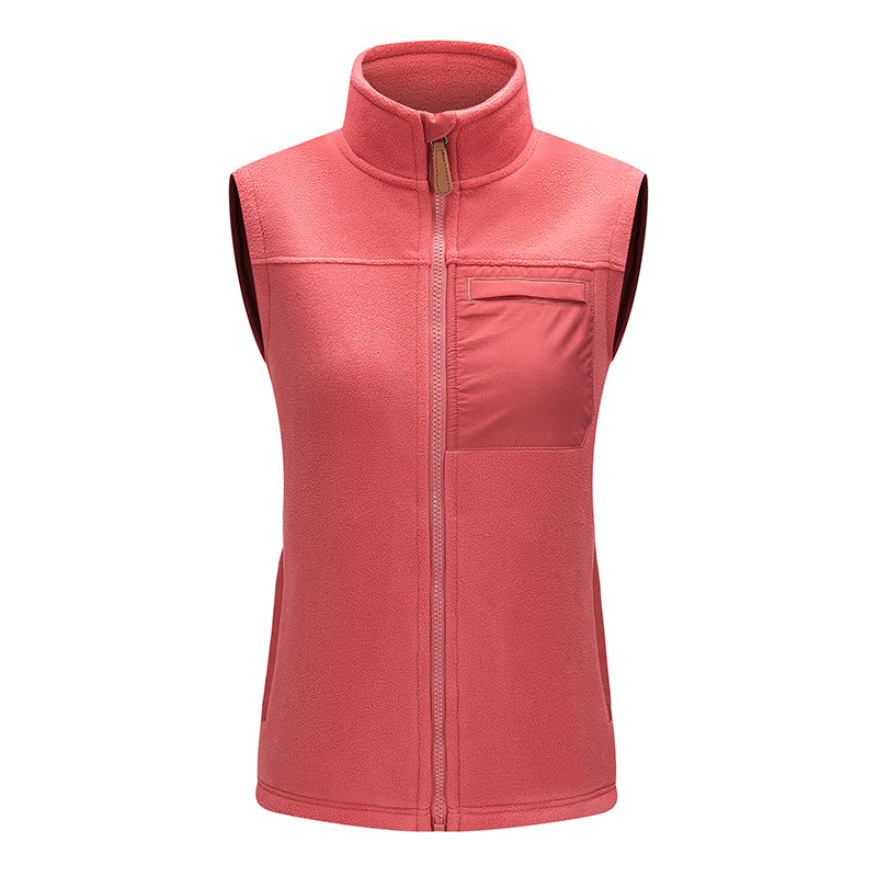 Picture of Vest Men's Spring and Autumn Fleece Sleeveless Fleece Vest Outdoor Fleece Vest Vest Women Fleece Jacket