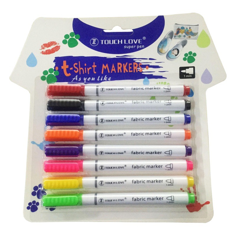 Textile pen clothes T-shirt painting DIY cloth painting pen watercolor pen painting pen