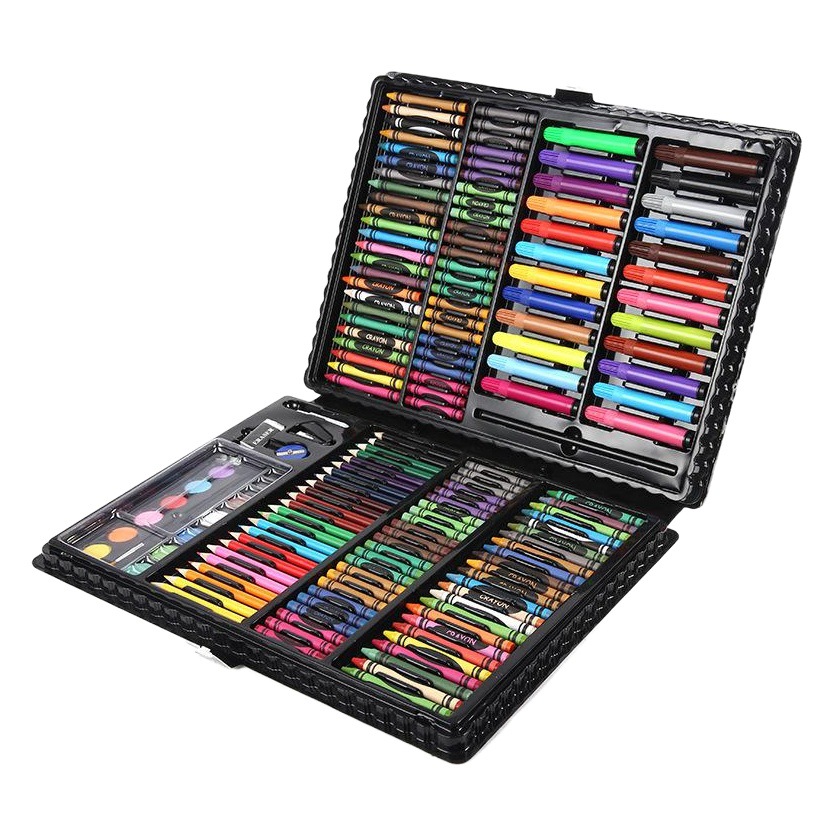 168-Piece Kidsren's Color Pen Set Cartoon Watercolor Pen Non-Dirty Hand-Painted Color Pen Watercolor Pen Painting Pen Gift