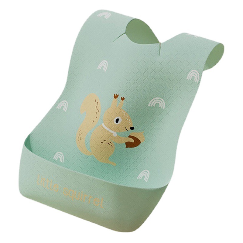 Wholesale baby bib ins newborn baby eating absorbent bib children bib Disposable bib