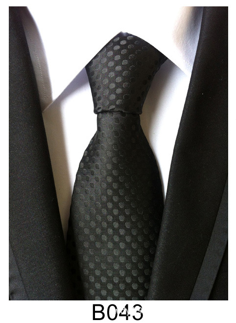 Picture of Manufacturers wholesale tie polyester jacquard tie men's casual formal wear professional business tie in stock supply
