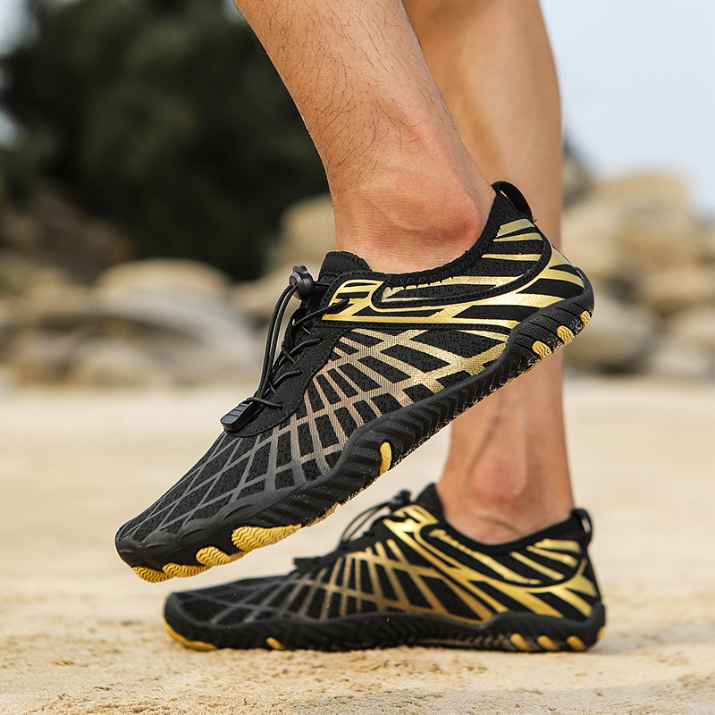 Picture of Outdoor Anti-Cut and Anti-Slip River Tracing Shoes for Couples, Beach Shoes, Quick-Drying Wading Shoes, Thick-Soled Swimming Shoes, Amphibious Shoes