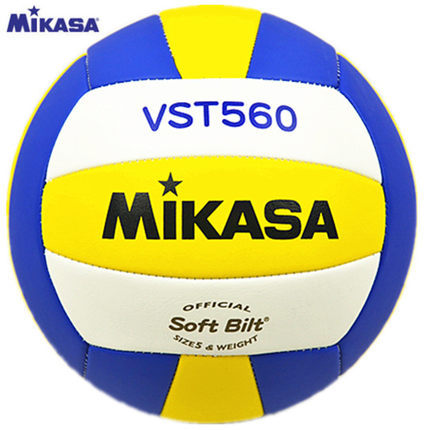 Picture of Mikasa Vst560 Standard No. 5 High School Entrance Examination Adult Training Machine-Sewn Volleyball No. 4 Primary School Student V460W