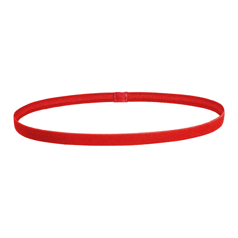 Picture of European and American Popular Elastic Rope Candy Color Sports Yoga Hairband Headband Running Headband Football Non-Slip Hair Accessories