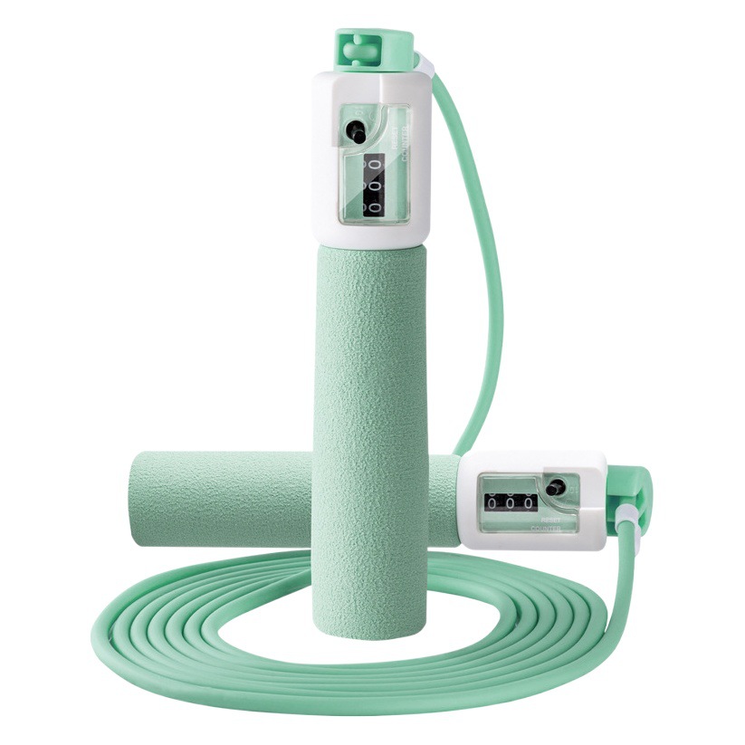 Deli angneite series foam counting skipping rope professional fitness student exam sports f4103