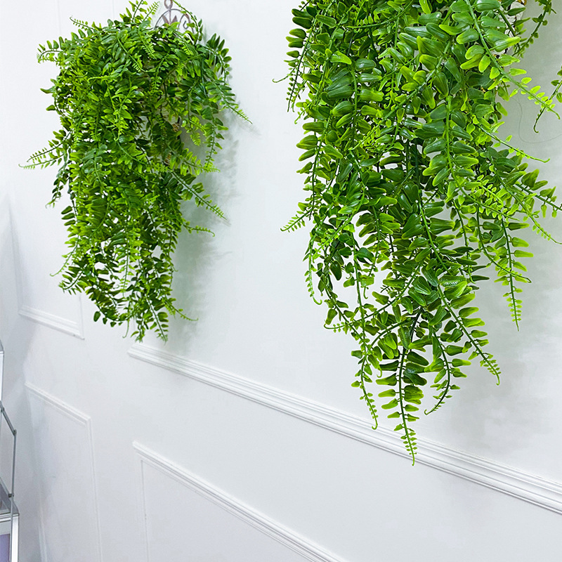 Picture of Amazon Simulation Wall Hanging Persian Grass Rattan Artificial Hanging Fern Vine Hanging Green Plant