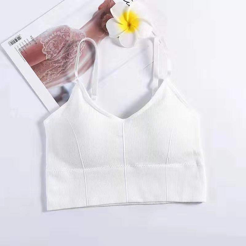 Picture of Hot sale big u beauty back 646 beauty back underwear wireless bra seamless sexy anti-exposure bottoming sports vest