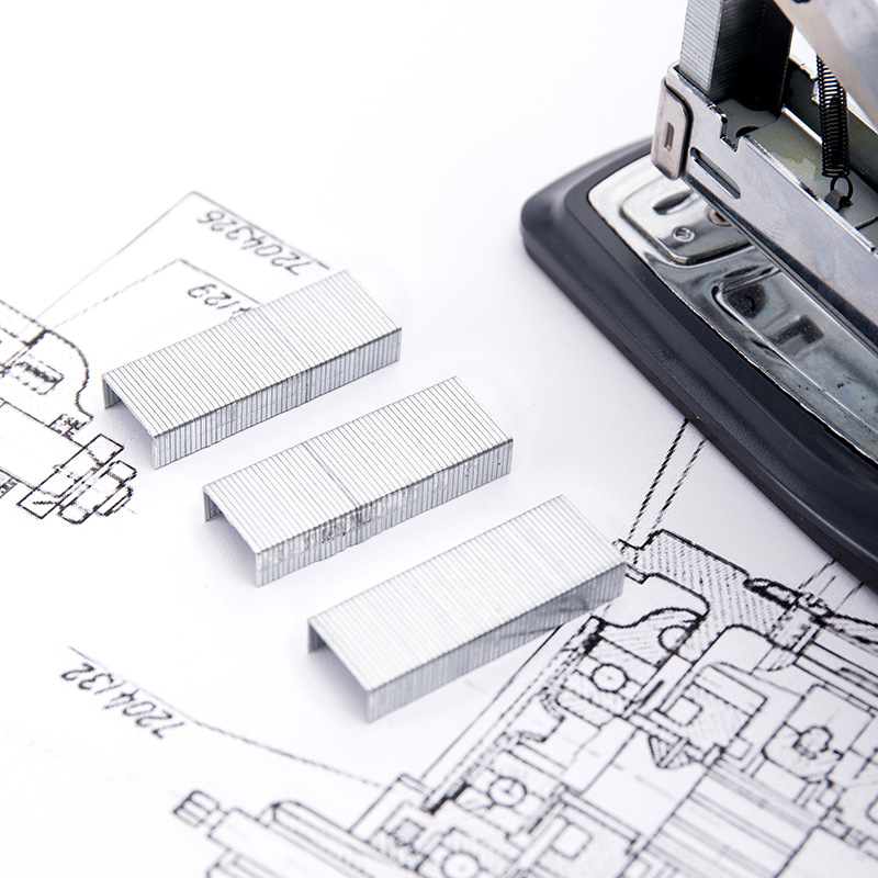 Picture of Deli stationery 0012 staples unified 12 general conventional staples 24/6 Staples wholesale