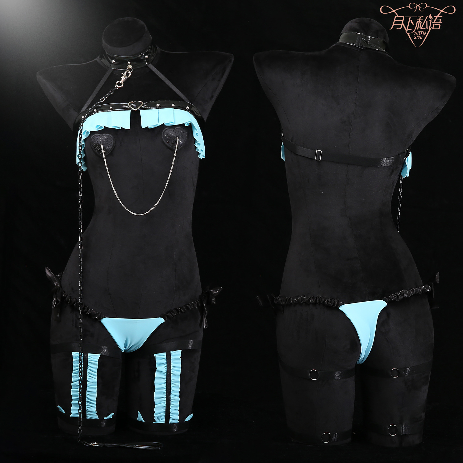 The month whispers sexy underwear animation modeling three-point suit sexy clothing home decoration wholesale