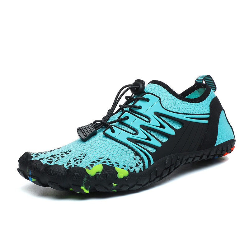 Cross-border Outdoor Sports Five-finger Wading Shoes for Men and Women Tracing Shoes Beach Swimming Shoes for Couple Fitness Hiking Fishing Shoes