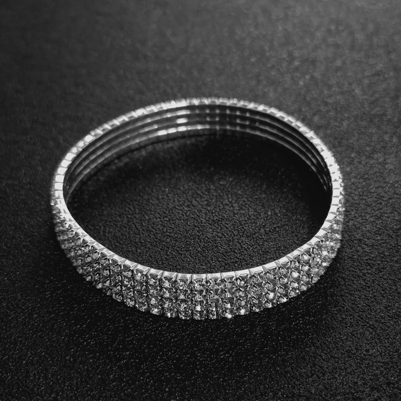 Picture of European and American foreign trade fashion elastic diamond anklet anklets accessories wholesale anklets