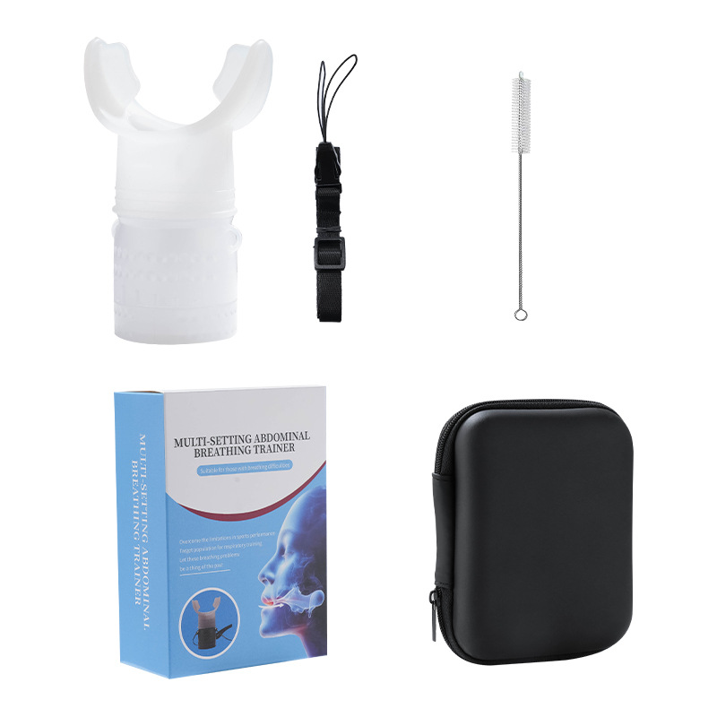 Picture of Cross-border in stock Fitness Trainer Portable Vital Capacity Abdominal Adjustable Resistance Breathing Trainer