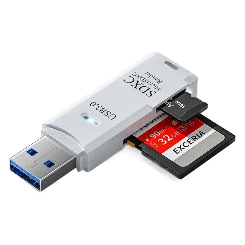 Card reader usb3.0 high-speed multi-function all-in-one sd camera memory card tfUSB computer card u disk car