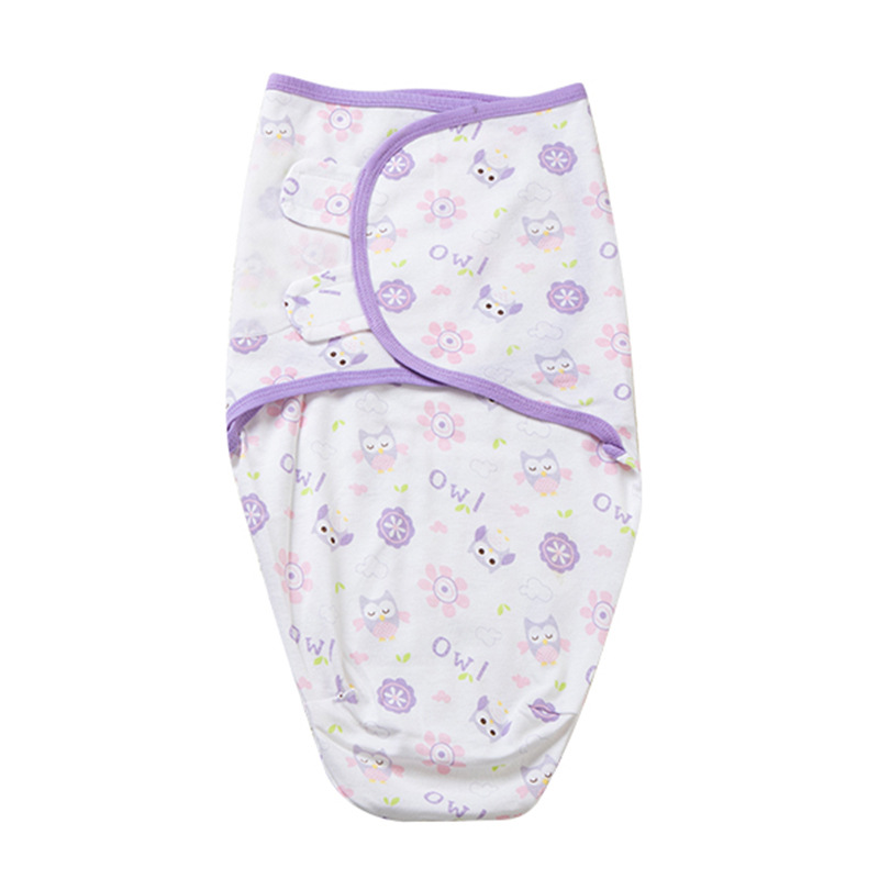 Picture of Yinmei cotton baby swaddling towel newborn anti-shock baby sleeping bag printing Four Seasons baby quilt cross-border