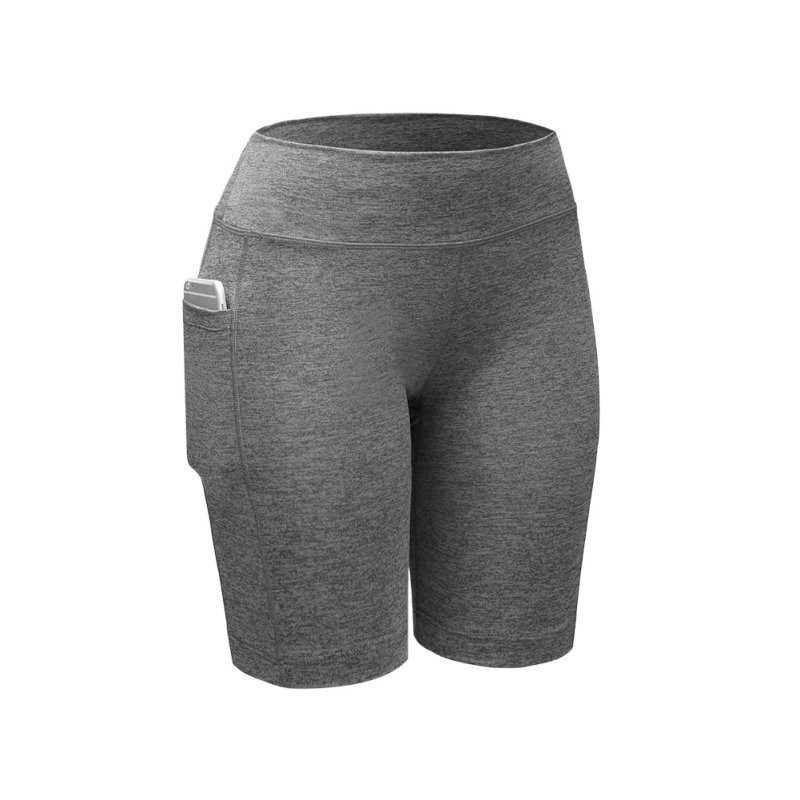 Picture of Cross-border Mobile Phone Pocket Pants High Waist Elastic Slim-fit Slimming Running Sports Yoga Pants Multicolor in stock