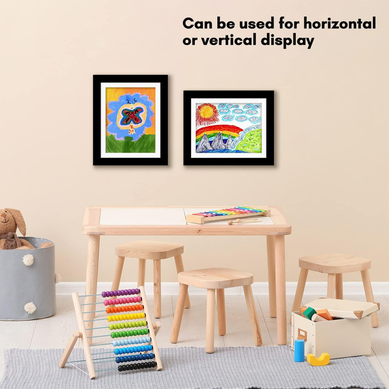 Picture of Flip Photo Frame Kids Art Frames Decorative Painting Oil Painting Amazon Kidsren's Art Photo Frame Wholesale