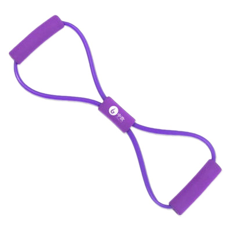 Fitness Chest Expansion Tension Rope Eight-Character Elastic Tube Household Chest Expander Tpe Tube Eight-Character Tensioner Stretching