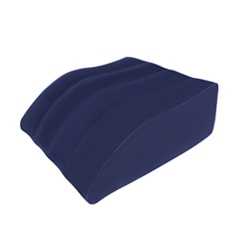 Picture of Inflatable Leg Pillow Raising Foot Pillow Bed Artifact Decompression Pillow Knee Relaxation Fatigue Relief Trapezoidal Leg Cushion in stock