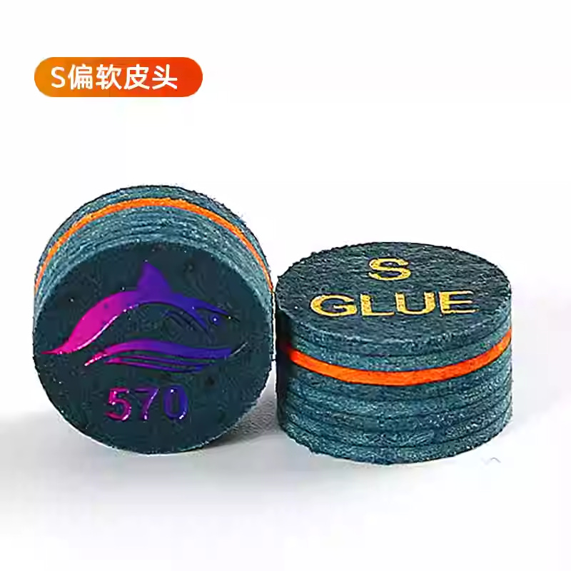 Picture of Yu Delu leather head 2.0 t3.0 T big shark leather head billiard Rod leather head small head Rod Chinese black eight snooker