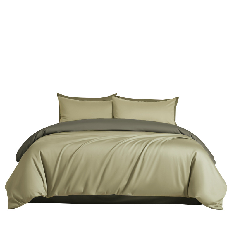 Picture of 120 cotton four-piece set 100 cotton quilt cover sheets high sense Xinjiang long staple cotton bedding