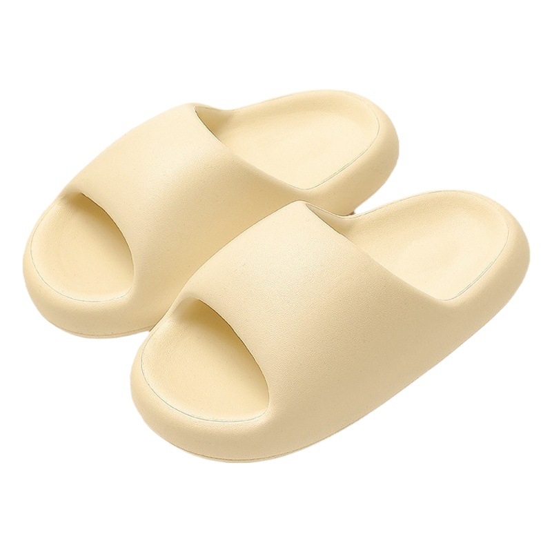 Feeling of Dung EVA Men's Slippers Women's Slippers Bathroom Home Slippers Non-slip Mute Bread Slippers Super Stall