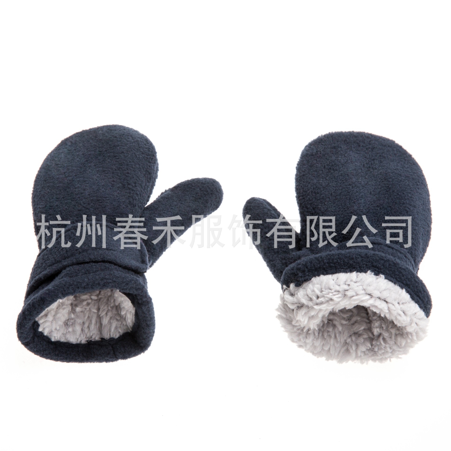 Picture of Spot 10 Colors Amazon 3 Size Cross-Border E-Commerce Kidsren's Mittens Polar Fleece Comfortable Velvet Velcro Gloves