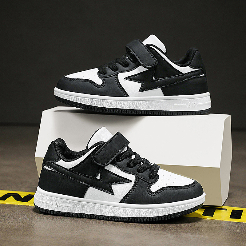 Picture of Boys Sports Shoes 2024 Spring and Autumn New Boys' Sneakers Children's Running Shoes Big Boy Handsome Aj Casual Shoes