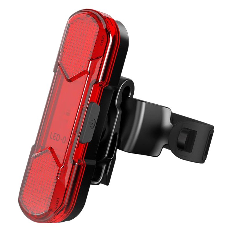 Bicycle tail light USB rechargeable LED warning light night riding waterproof bicycle tail light mountain bike equipment warning light