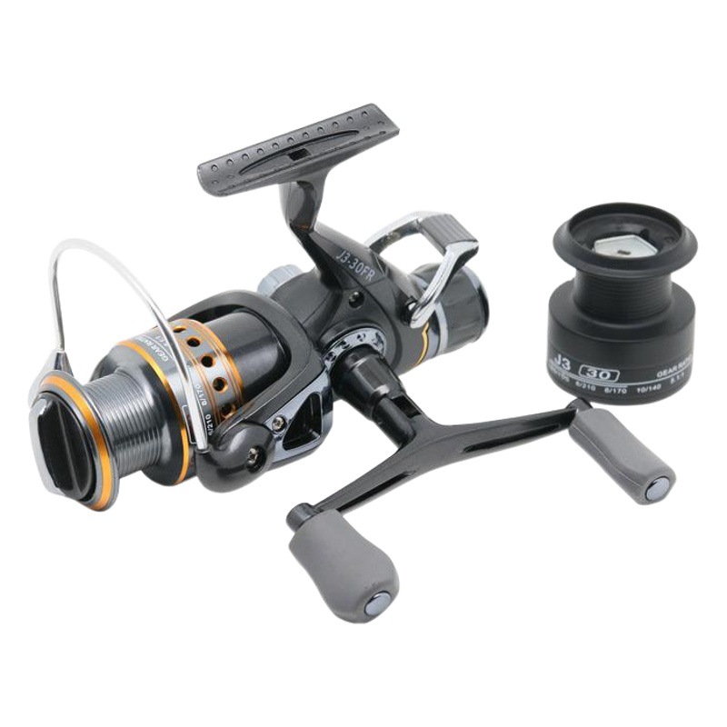 The fun metal fishing wheel spinning wheel carp wheel double cup no gap fishing fishing reel sea fishing cross-border wholesale