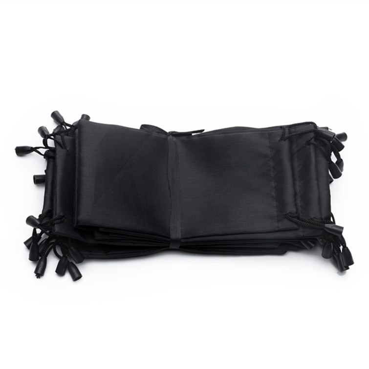 Picture of Black glasses bag portable glasses bag glasses storage bag sunglasses bag sunglasses bag factory wholesale