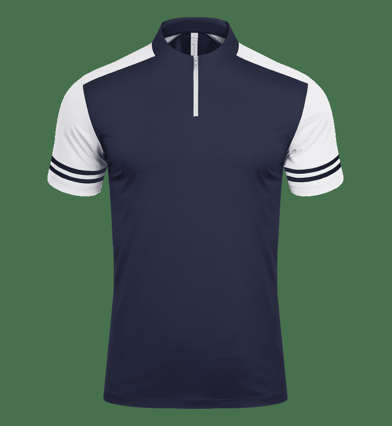 Picture of New Short-sleeved Lapel Work Clothes Sports Polo Shirt Enterprise Group Quick-drying Work Clothes Sports Lapel Shani