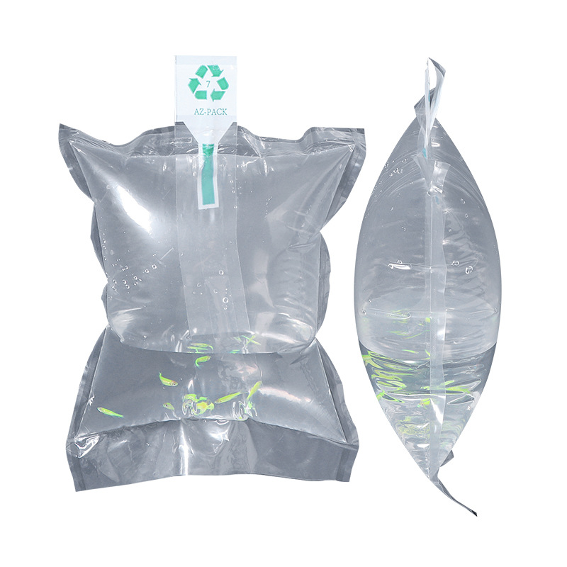 Picture of Small fry packaging inflatable bag ornamental fish shrimp open packaging bag express transport oxygen bag fish bag thickened