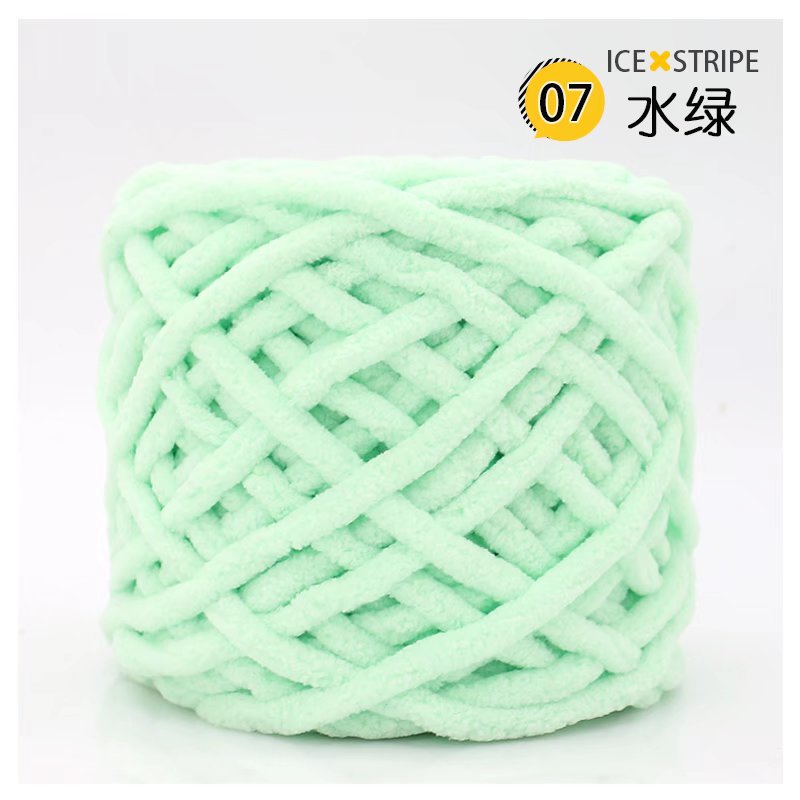 Picture of Ice Strip Thread Single Strand Thick Stick Needle Thread Knitting Blanket Slipper Thread Scarf Hat Scarf Thread Manufacturer Wholesale Worsted