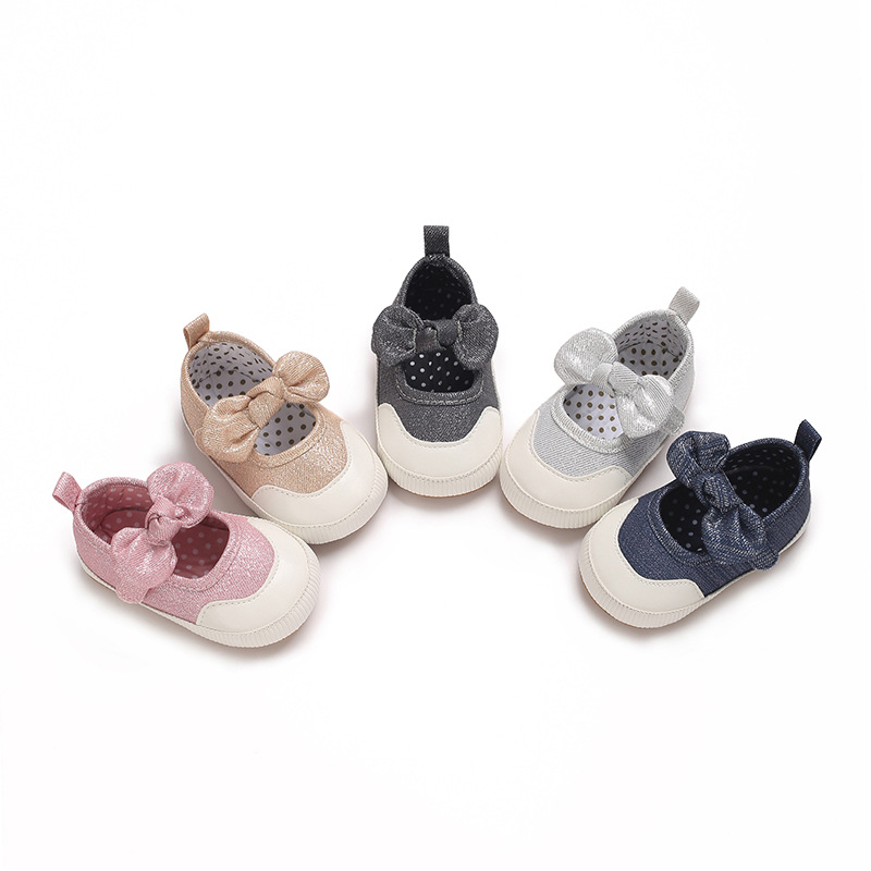 Picture of Spring Summer Autumn New Baby Shoes 0-12 Months Female Baby Shoes Soft-soled Princess Shoes Toddler Shoes