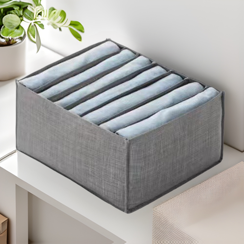 Pants Storage Bag Clothes Compartment Storage Storage Box Household Partition Wardrobe Clothing Layered Non-Woven Box