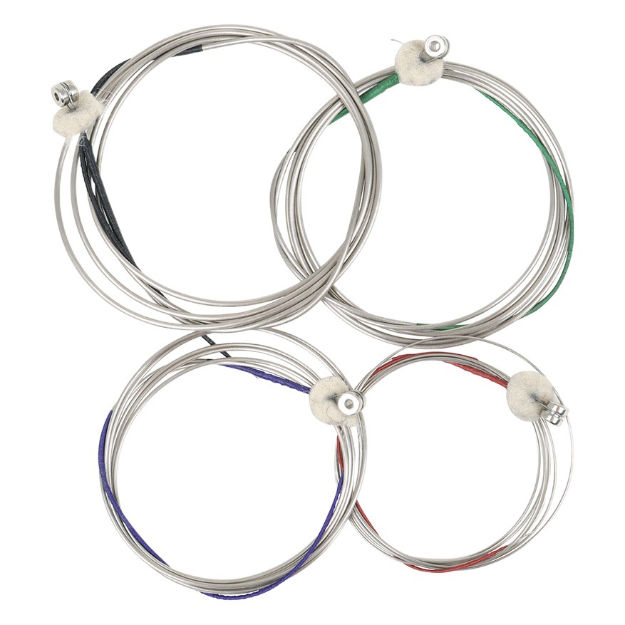 Wholesale Musical Instrument Accessories 4 Strings Bass Bass String Hexagon Steel Core Double Bass String Double Cello Set String