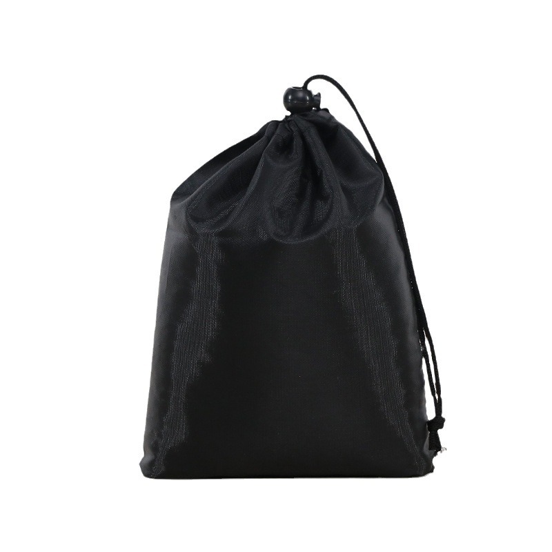 Picture of Simple Drawstring Bag Polyester Drawstring Pocket Lightweight Portable Storage Dust Bag Organizer Bag Outdoor Sports Handbag