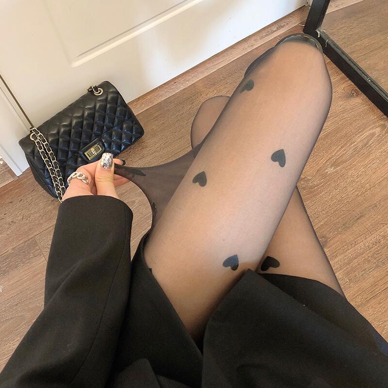 Picture of Big Love White Silk Stockings Thin Japanese JK Socks Ins Trendy Internet Popular Pantyhose Children's Anti-Sexy Black Silk